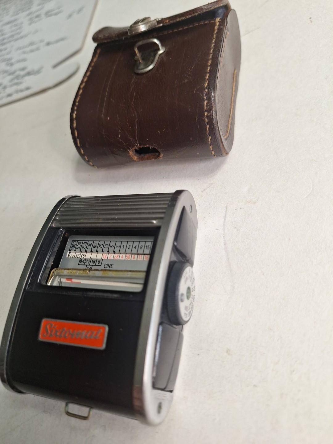 Gossen Sixtomat Color Finder Exposure meter Light Meter W/Case Vintage EE