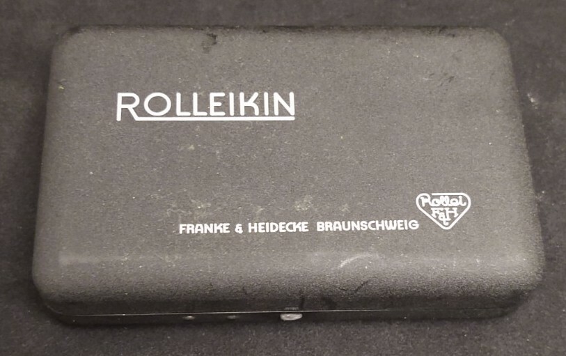 Rolleikin DRP 35mm Conversion Adapter Kit Rolleicord Hard Case Franke & Heidecke