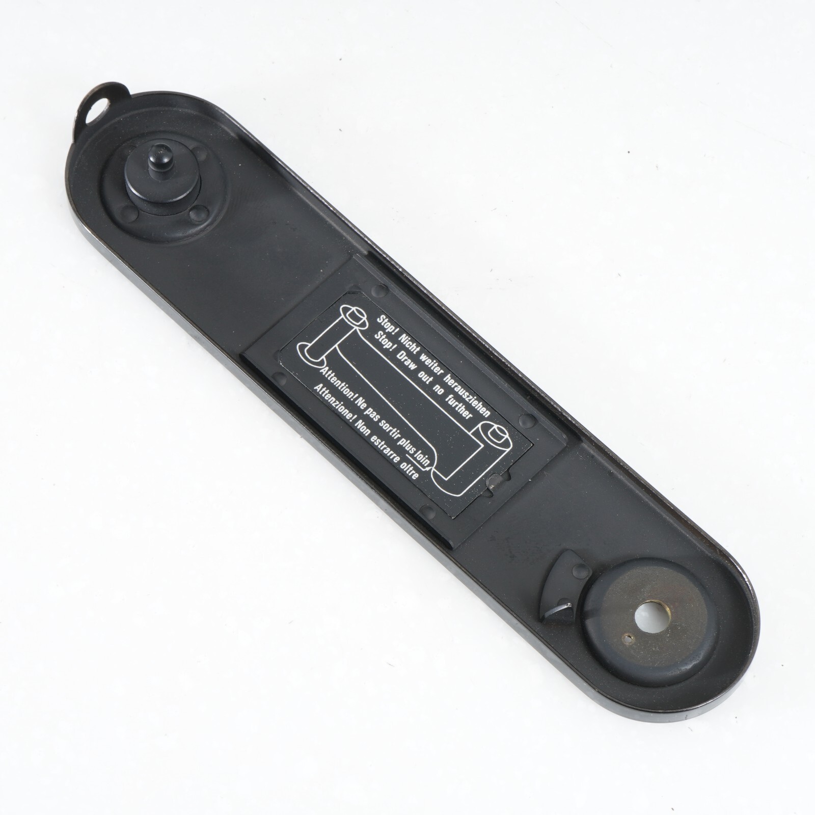 :[VERY RARE] Leica I/II Series Black Paint Camera Base Plate Part NOS