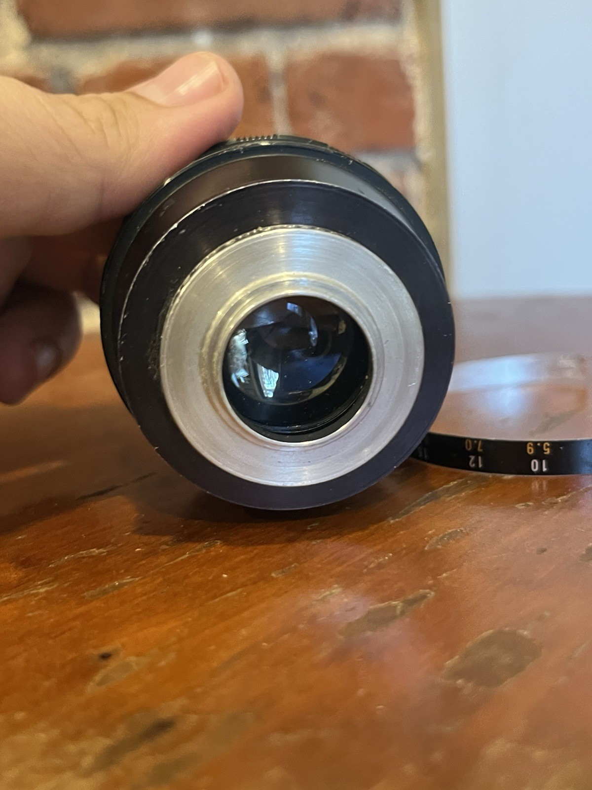 Vintage Avigon Aux Telephoto Lens w Tiffen Series 5 to 6 Adapter Parts