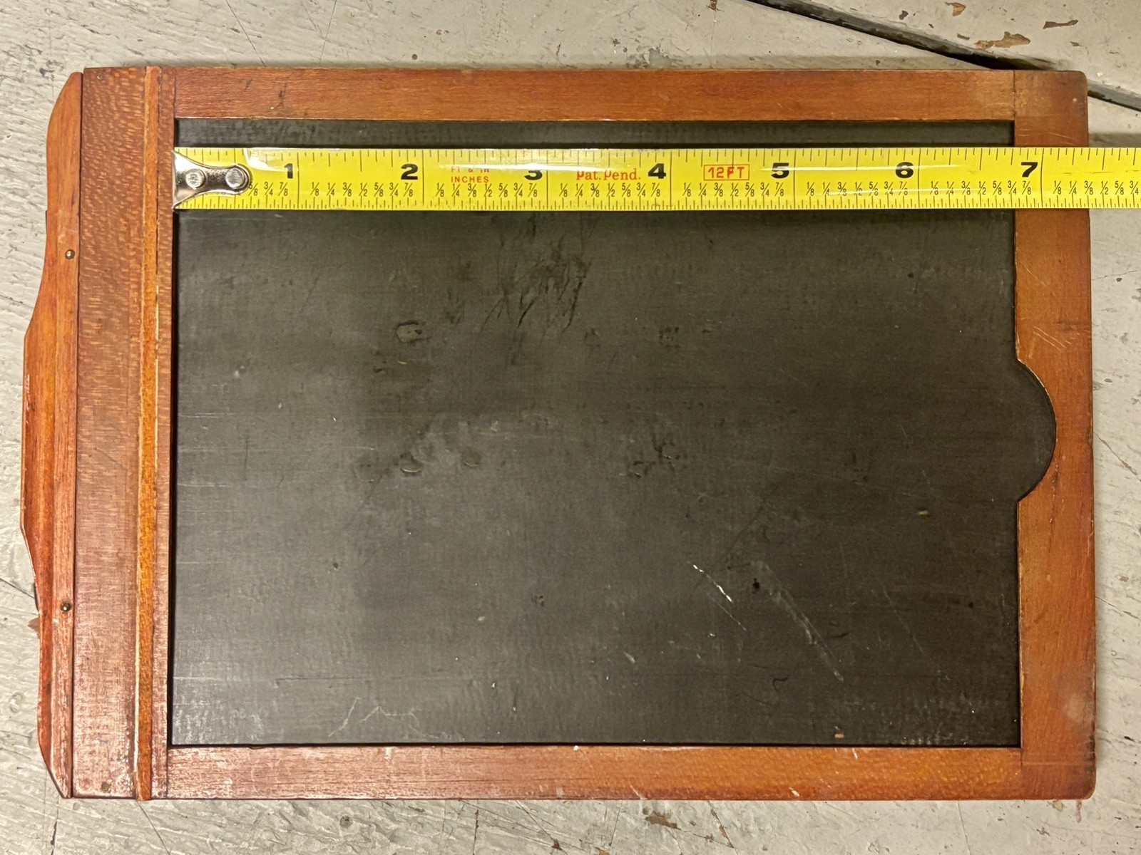 Antique 1800’s Box Camera Large Format Wood Film Plate Holder