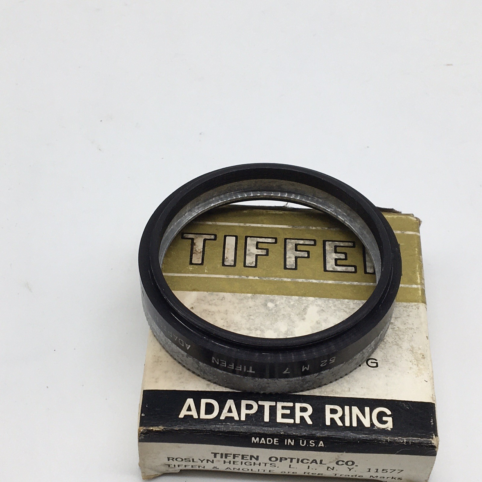 Tiffen Series #7 Adapter Ring 52 M 7 Camera Lens Vintage