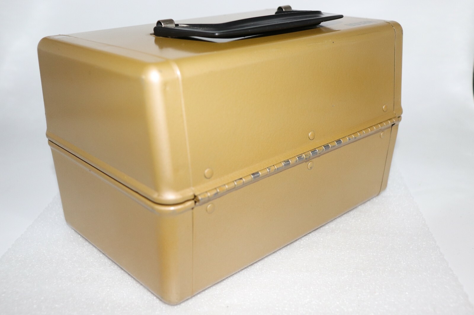 Vintage KENCO Film Tape Reel 10 Slot Metal Box