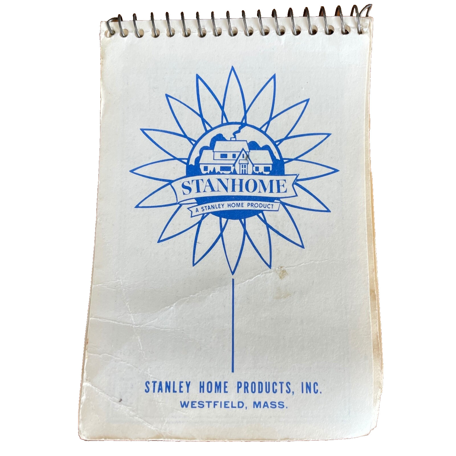 1960s Stanley Home Products Note Pad With Notes About 8mm Films Vintage