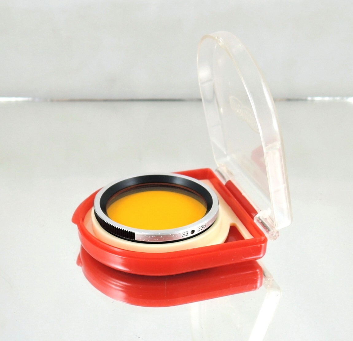 Flexaret G3 B36 Orange Filter MEOPTA Genuine Accessories Bayonet Good Glass