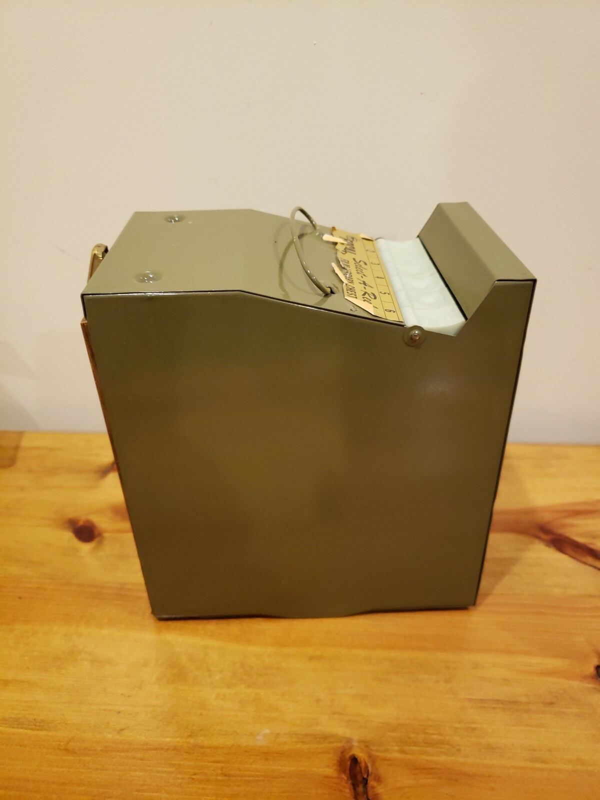 Kmart Focal Select-a-reel Film Library Chest 8 MM metal case