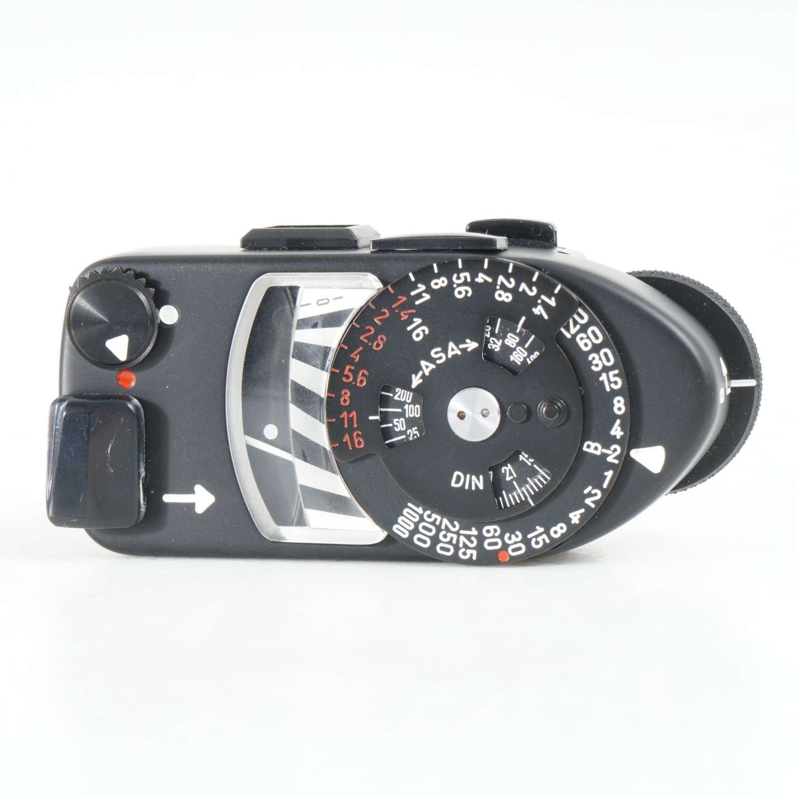 :[EX+++] Leica MR-4 Black Chrome Light Meter w/ Box for M3 M2 M4 MP – Works!