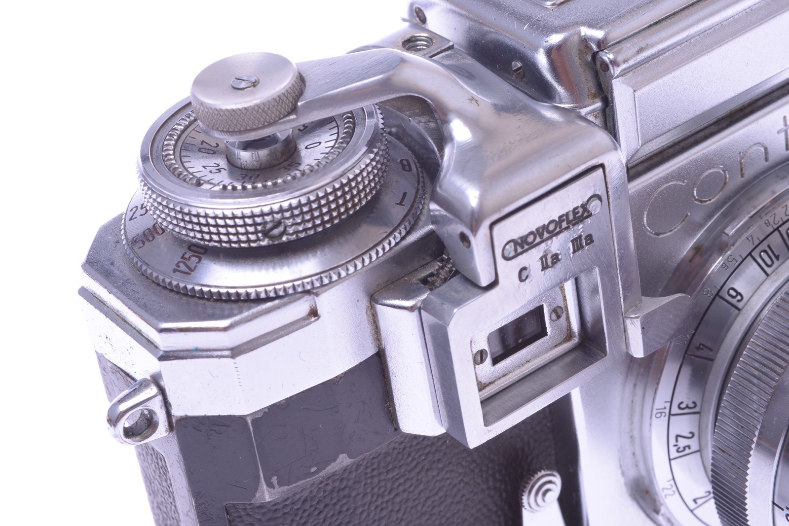 ✅ NOVOFLEX ZEISS CONTAX IIA, IIIA BELLOWS CONNECTOR ADAPTER SOFT RELEASE *RARE*