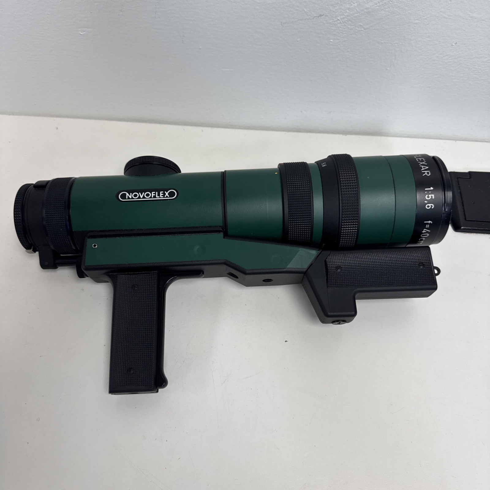 Novoflex noflexar 1:5.6 f=400mm follow-focus lens pistol grip