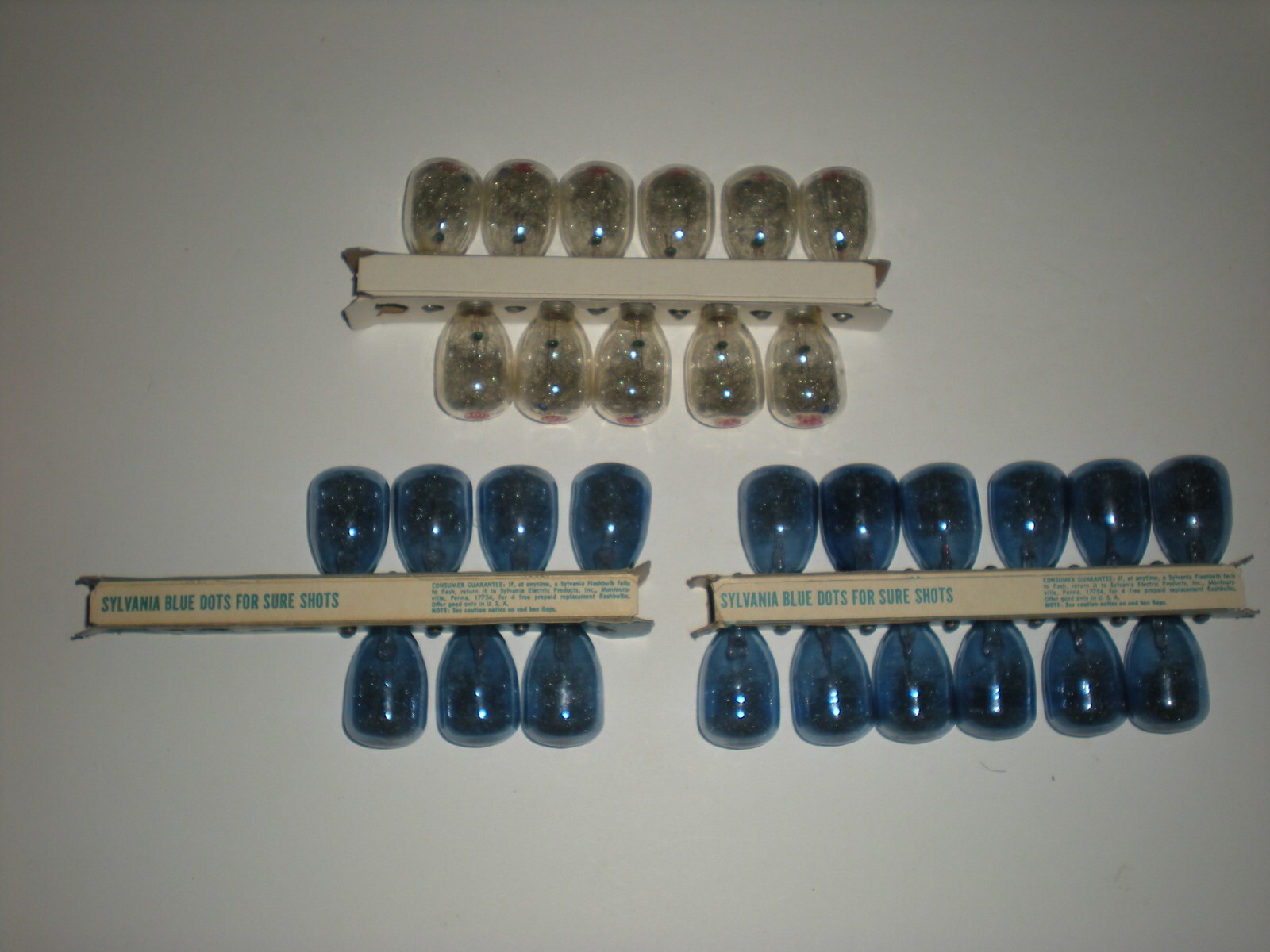 Lot of 3 Boxes VTG GE M3 & M3B SYLVANIA Flashbulbs Camera 30 Bulbs 11 M3, 19 M3B