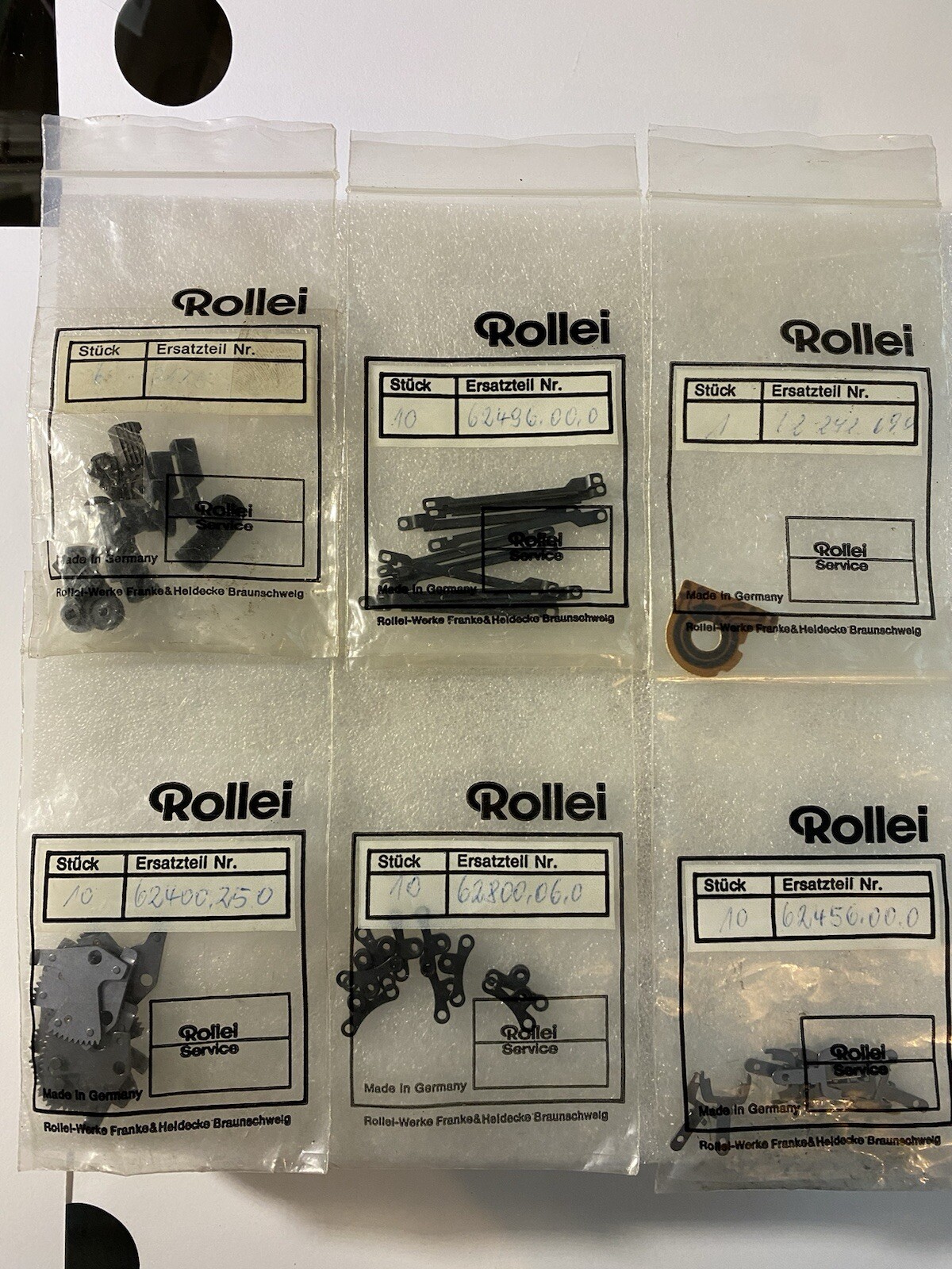 Rolleiflex SL 35, Rollei 35, Genuine / Original Parts, LOT SOLD AS SHOWS