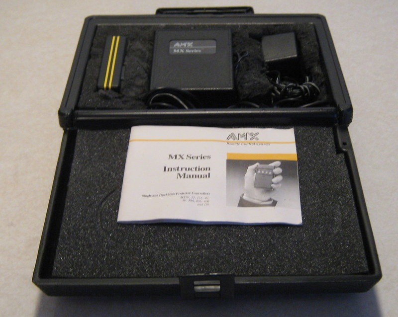 AMX Remote Control MX Series For Single & Dual Slide Projectors Boxed Works