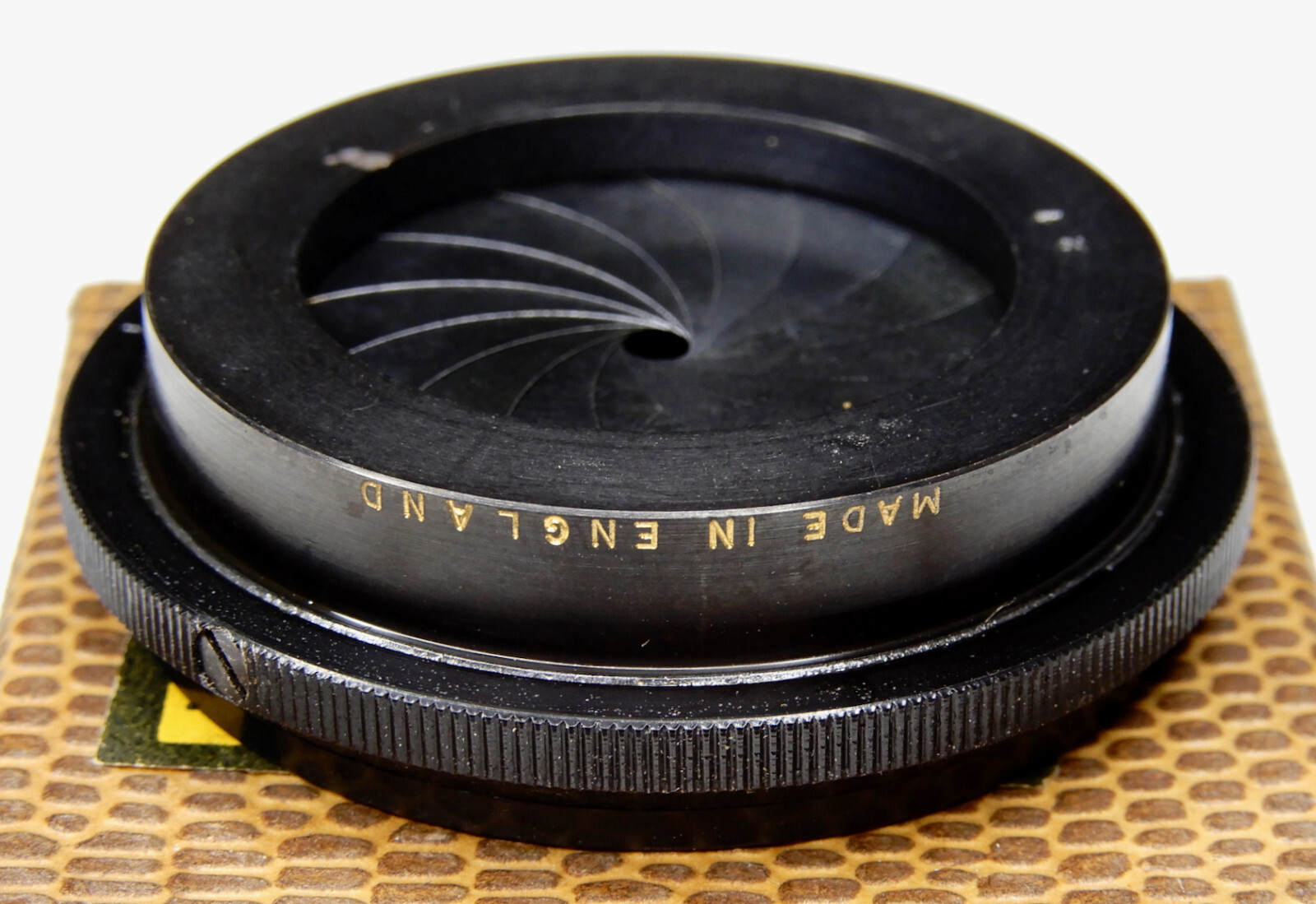 Dallmeyer Iris Diaphragm No.33 B with aperture ring ………. LN w/Box