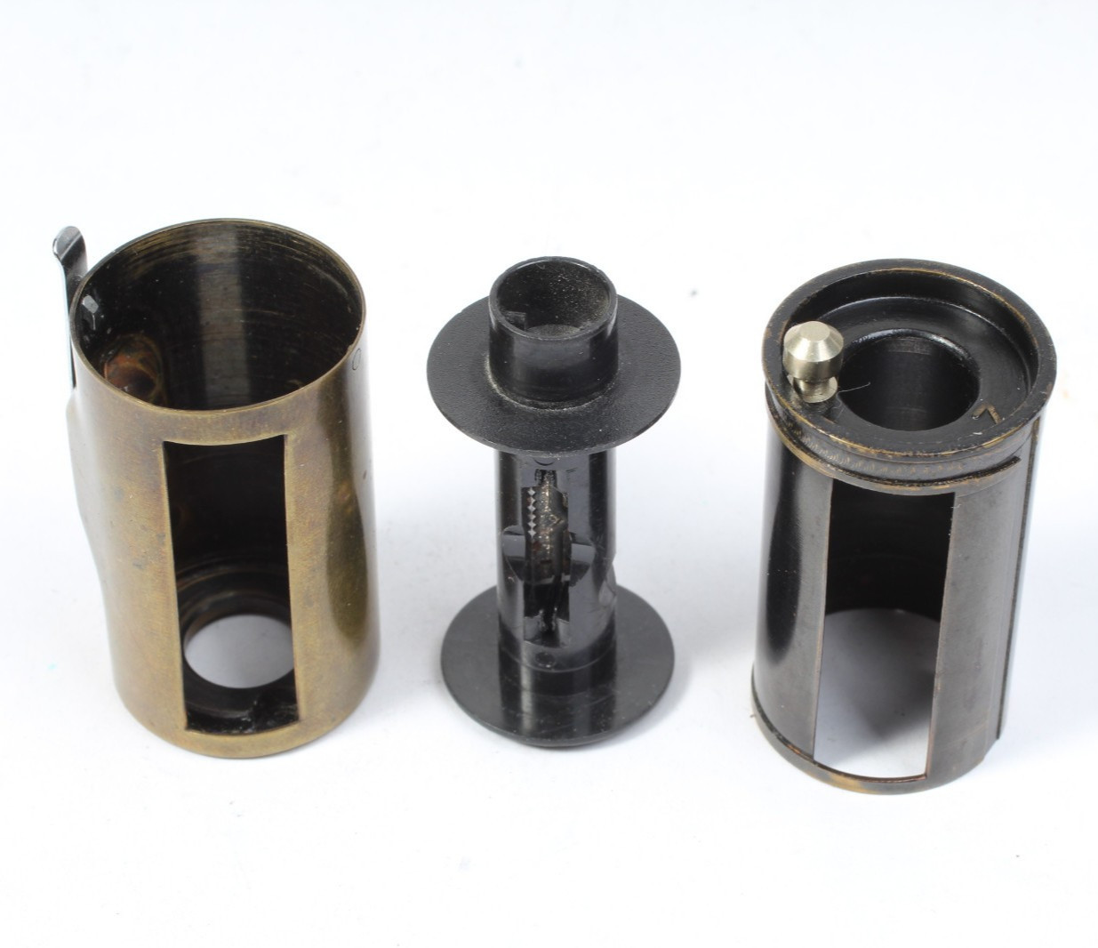 LEITZ FILCA 44MM FILM CANISTER FOR LEICA M AND SCREWMOUNT CAMERAS GOOD SHAPE