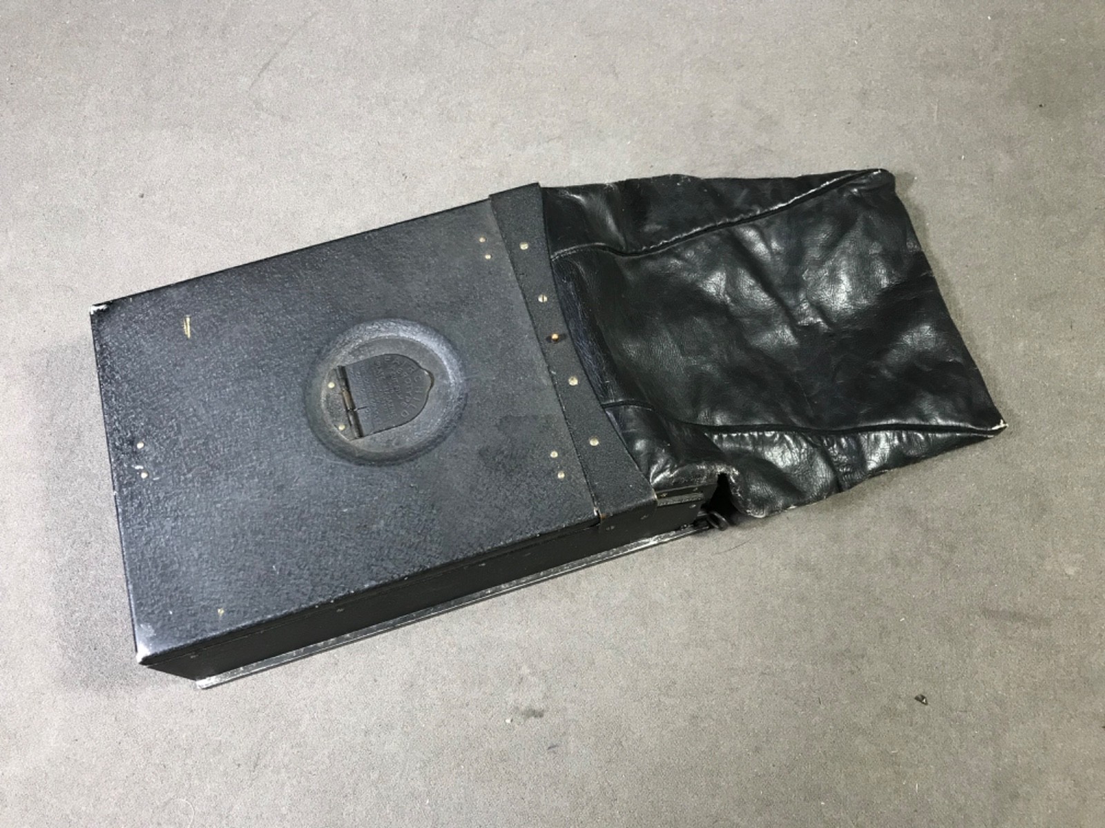 WWII ERA GRAFLEX 5X7 FAIRCHILD AEROTYPE “BAG MAG” CUT FILM MAGAZINE 9 SEPTUM’S