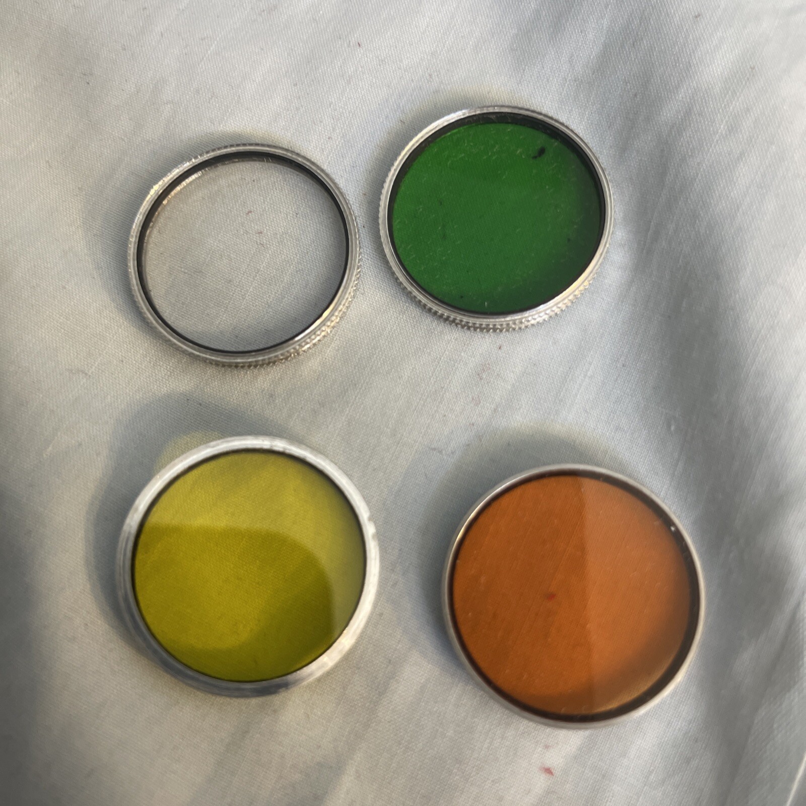 WARNER PRODUCTS Hollywood, 4 pc Camera Color Lens Filter Kit- SERIES V New NOS