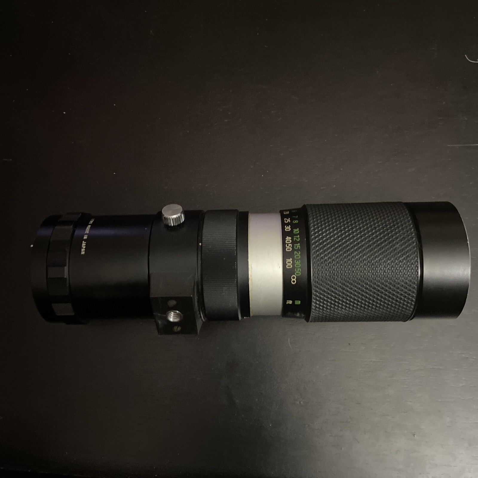Mamiya Sekor 90-230mm f4.5 Zoom SX Telephoto Lens for M42 Screw Mount For Parts