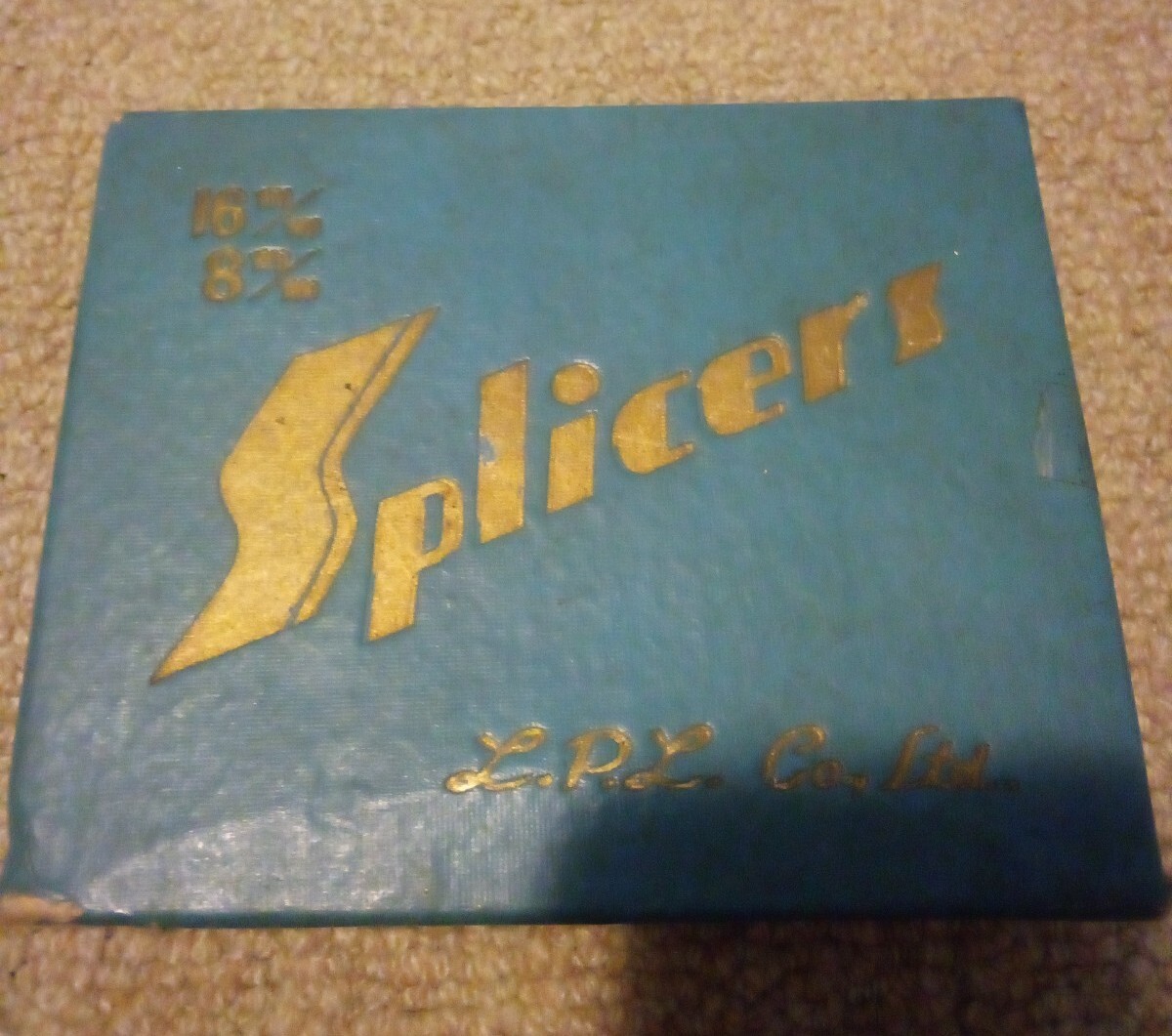 VINTAGE 8mm & 16mm MOVIE FILM SPLICER IN ORIGINAL BOX