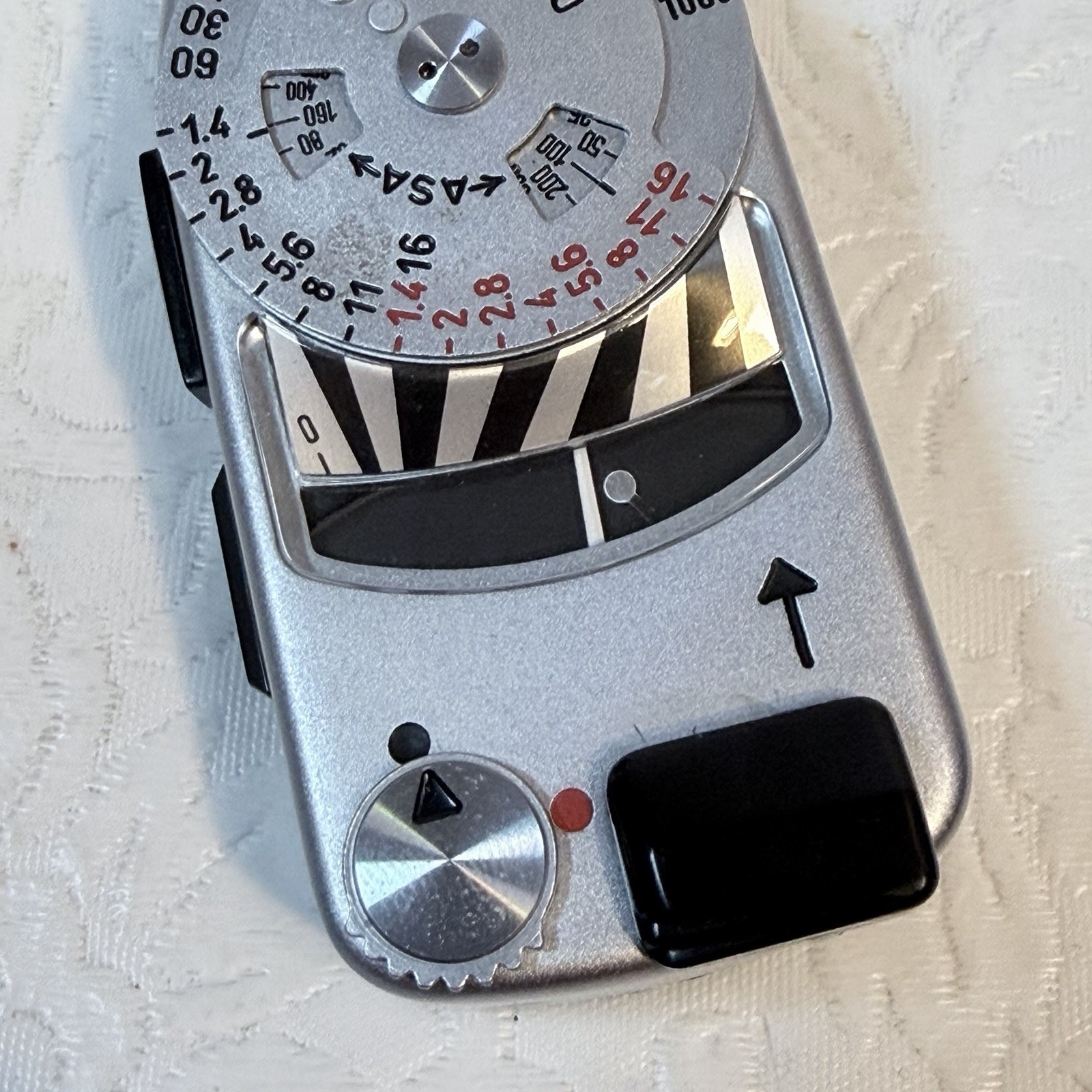 Leica Light Meter MR Chrome For Leica M Camera WORKING Box, Papers, New Battery