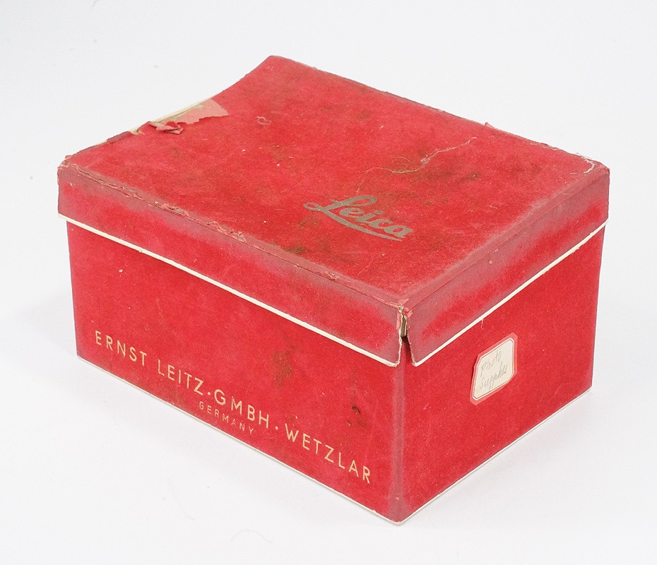 LEITZ BOX ONLY FOR LEICA M3 ISUMO (CAMERA AND 50/2 SUMMICRON)/226396