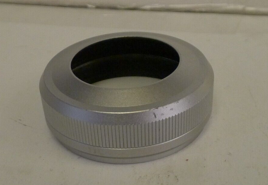JJC LH-JX100II Silver Lens Hood replaces LH-X100 for Fujifilm X100s X100T X100V