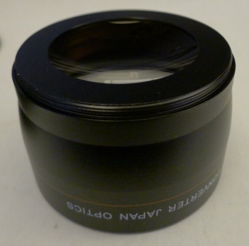 Vivitar 58mm HD4 MC AF HD 2.2X Telephoto Converter +Lens Caps&Matching Bag