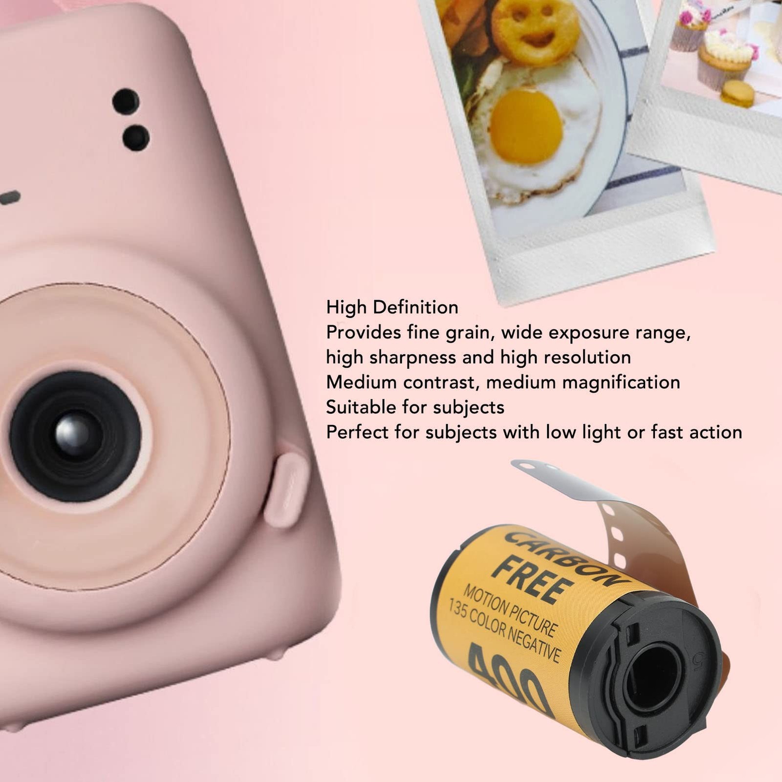 Color Negative Film ISO 320-400, 35mm Fine Grain Wide Exposure Latitude for 1…