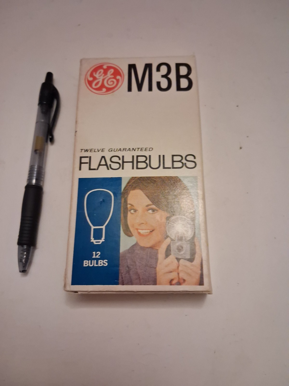 Vintage Camera Flasbulbs M3b Box of 12 One Is Missing So 11 Bulbs New Old Stock