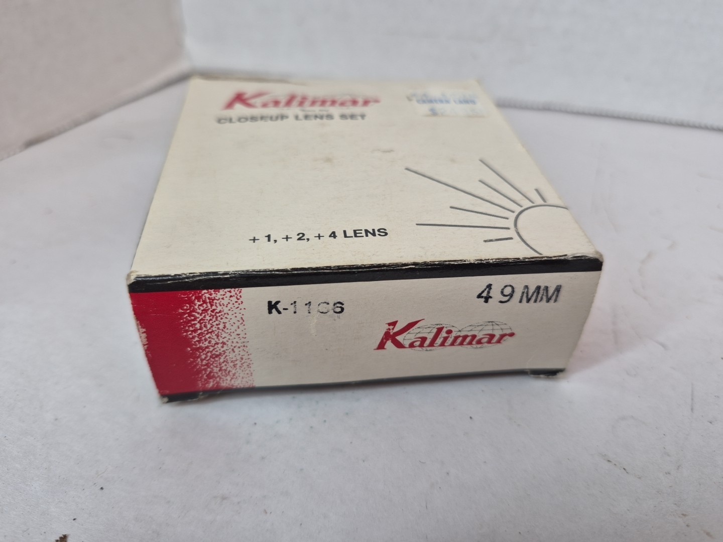 Kalimar 49mm Close Up Filter Set +1 +2 +4 Diopters with Case Vintage Macro