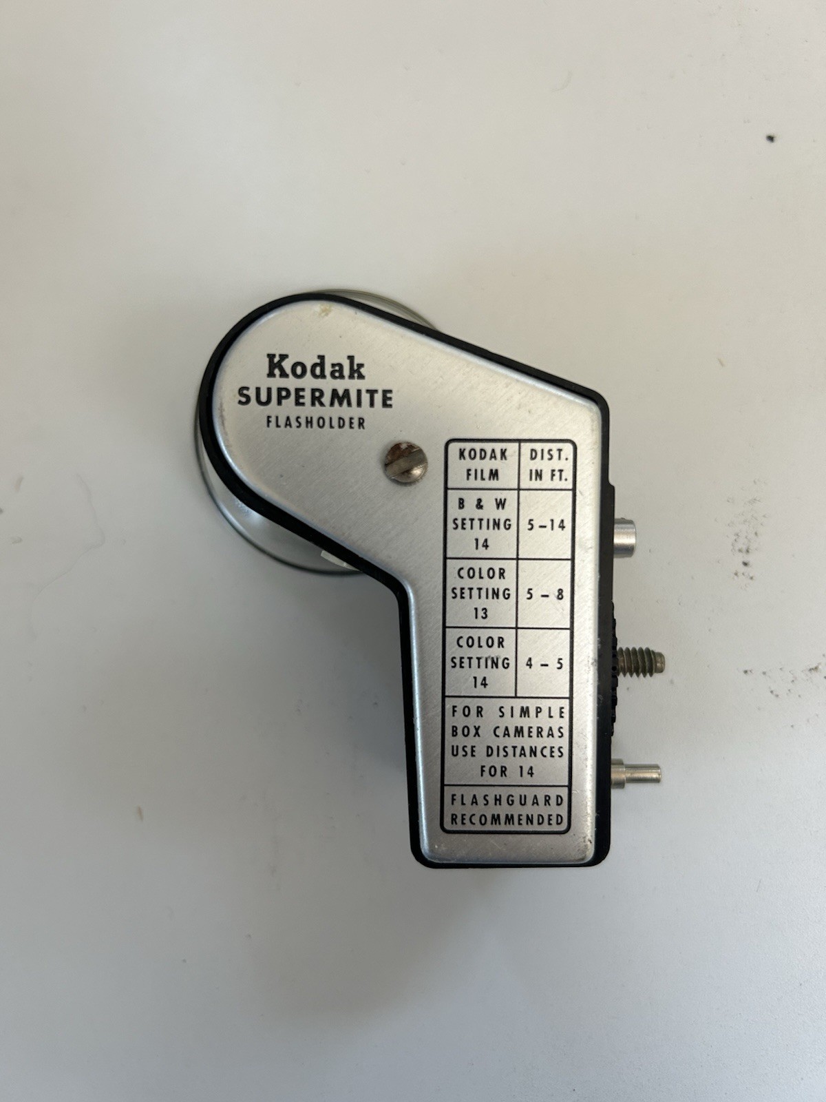 Kodak Supermite Flasholder No. 714 Vintage Photography Equipment