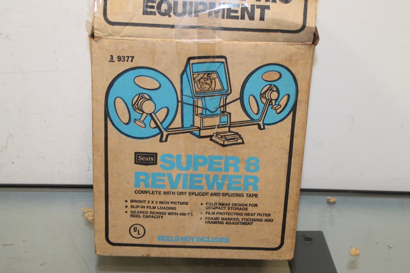 Vintage Super 8 Reviewer Live Action Movie Editor Photographic Equipment