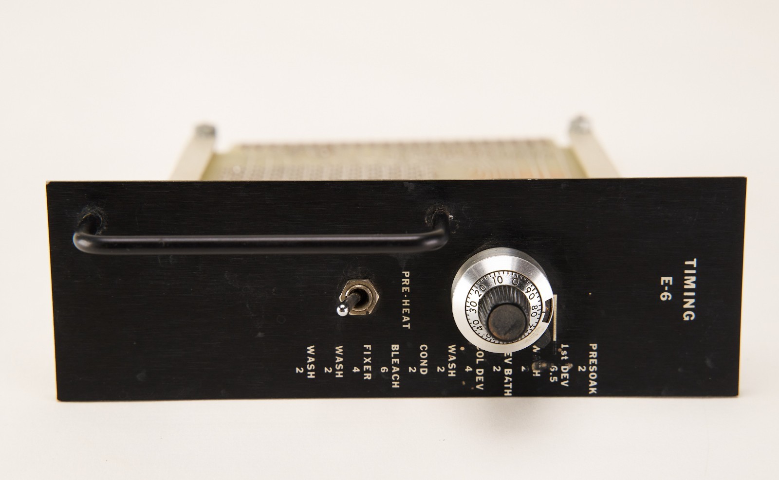 Wing-Lynch Model 4E E-6 Film Processor Control Board Plug-in timing card 140-112