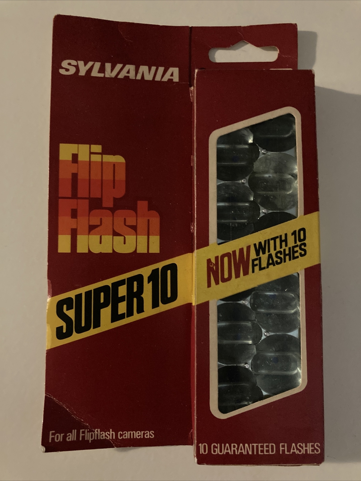 Vintage 1970’s Sylvania Flip Flash Super 10 Fits All FlipFlash Cameras