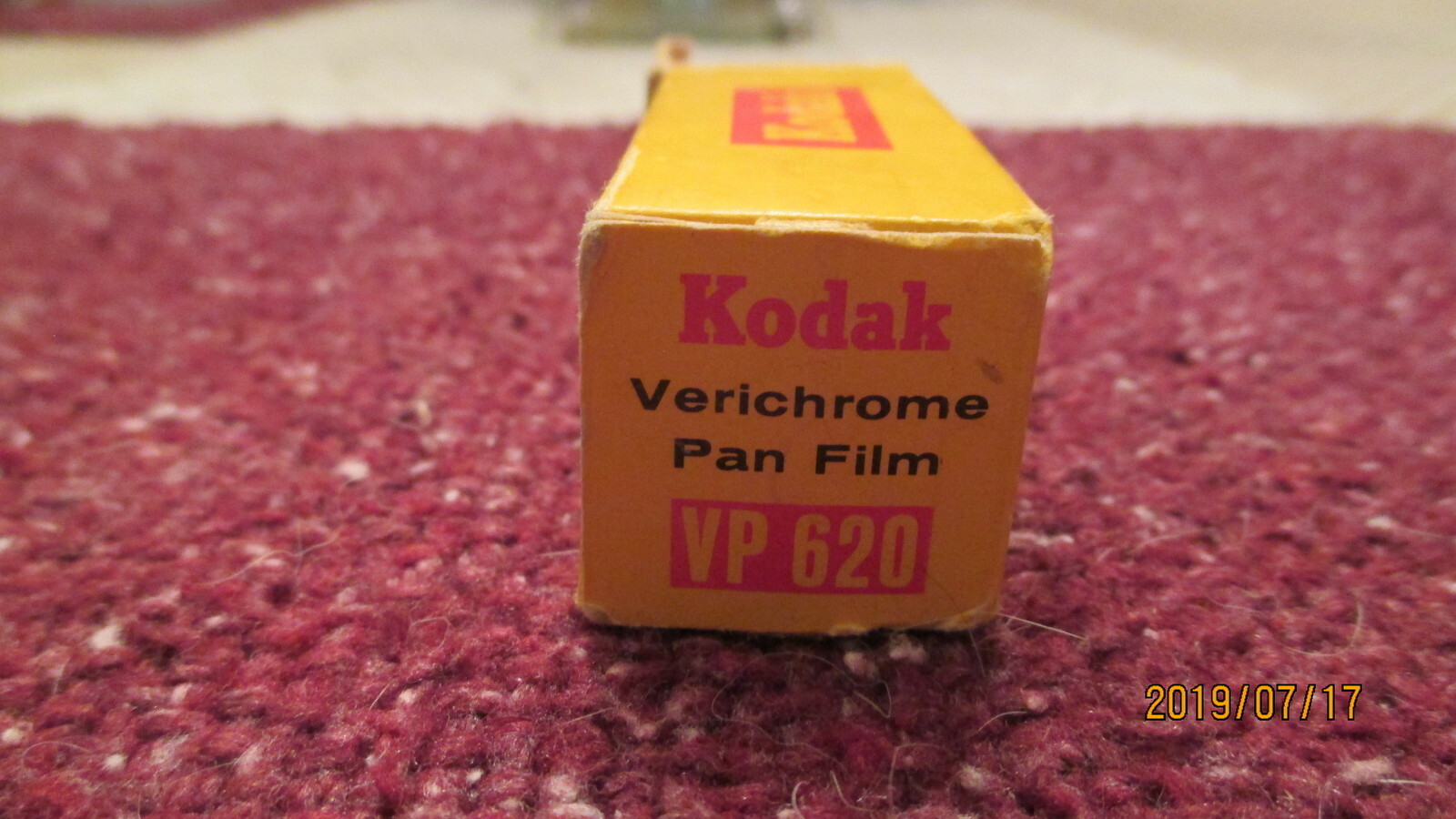 Vintage Kodak Verichrome Pan VP-620 B&W Film Exp. 6-63