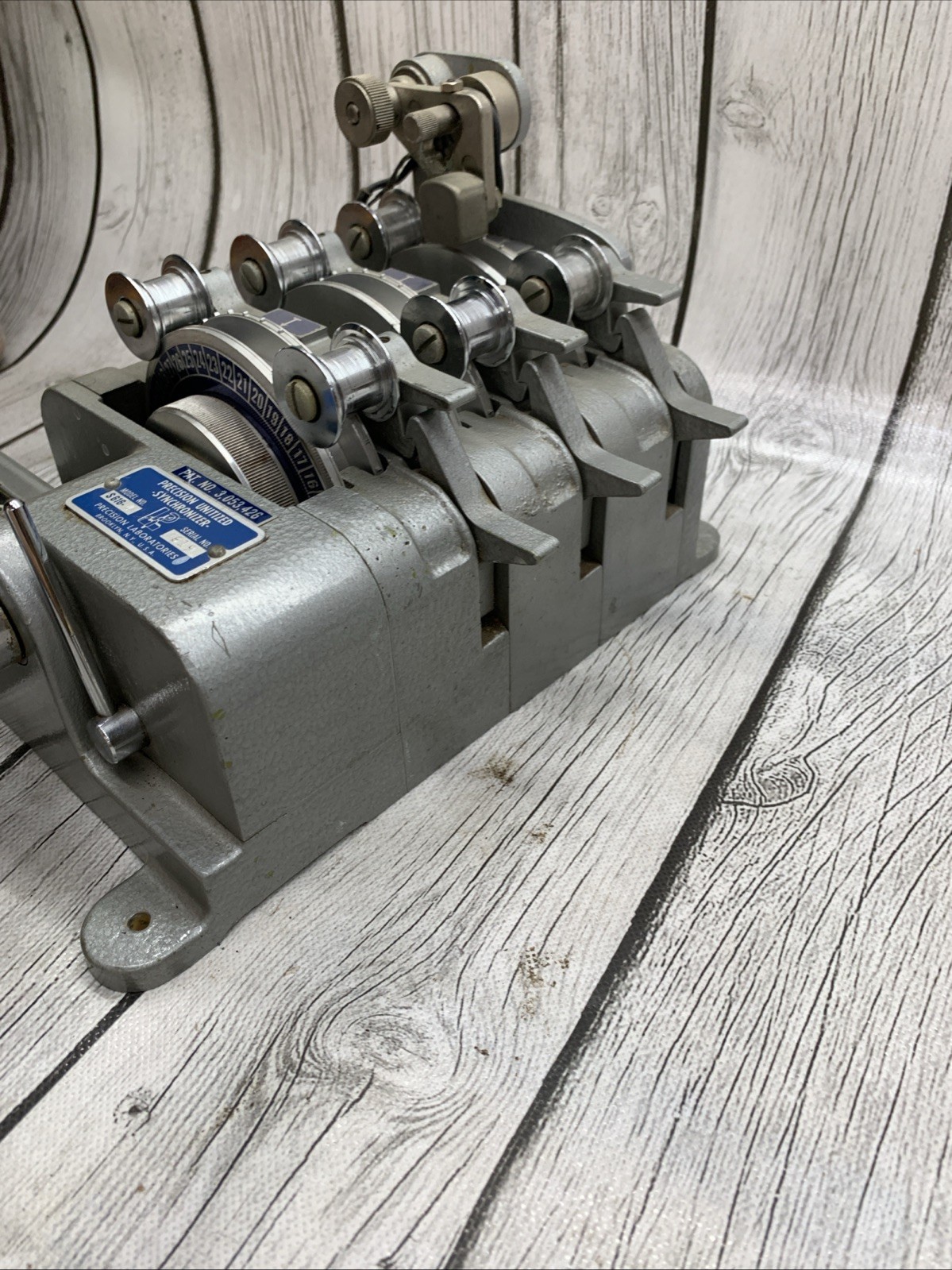 Precision synchronizer s616-4 35mm movie film editing equipment vintage