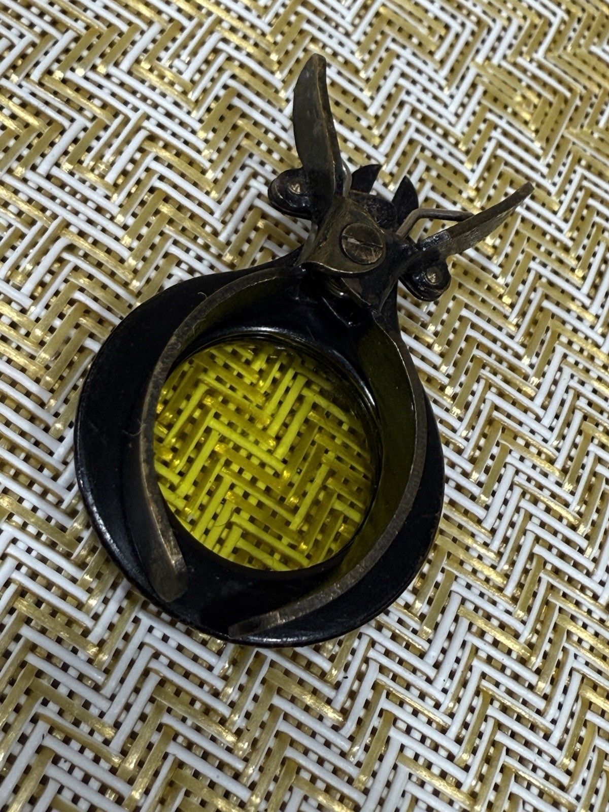 Optisches Lichtfilter. 3X Dr. GB. Hauberrisser`s Rare Robot Camera Clipon Filter