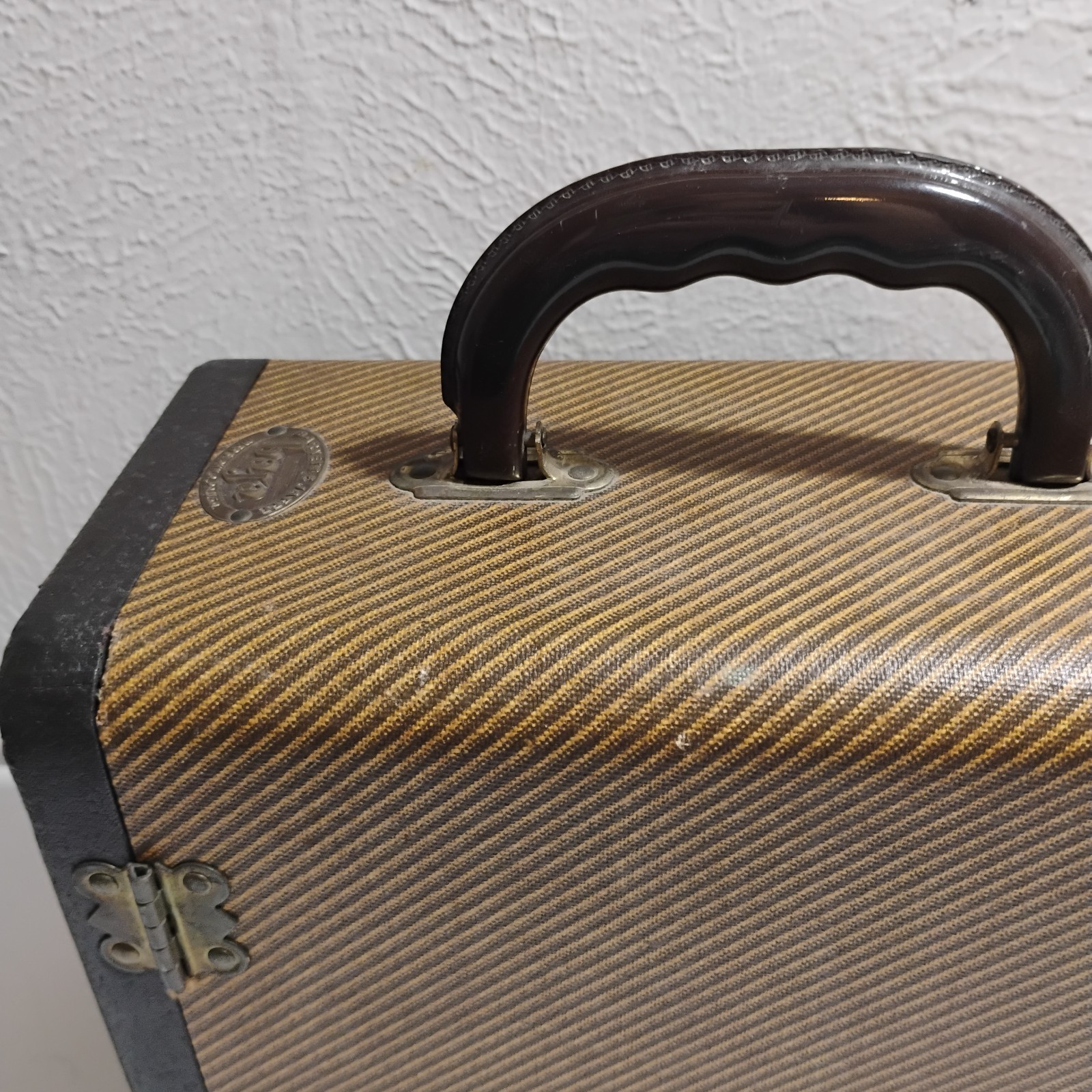 VINTAGE BARNETT & JAFFE SLIDE HOLDER CASE