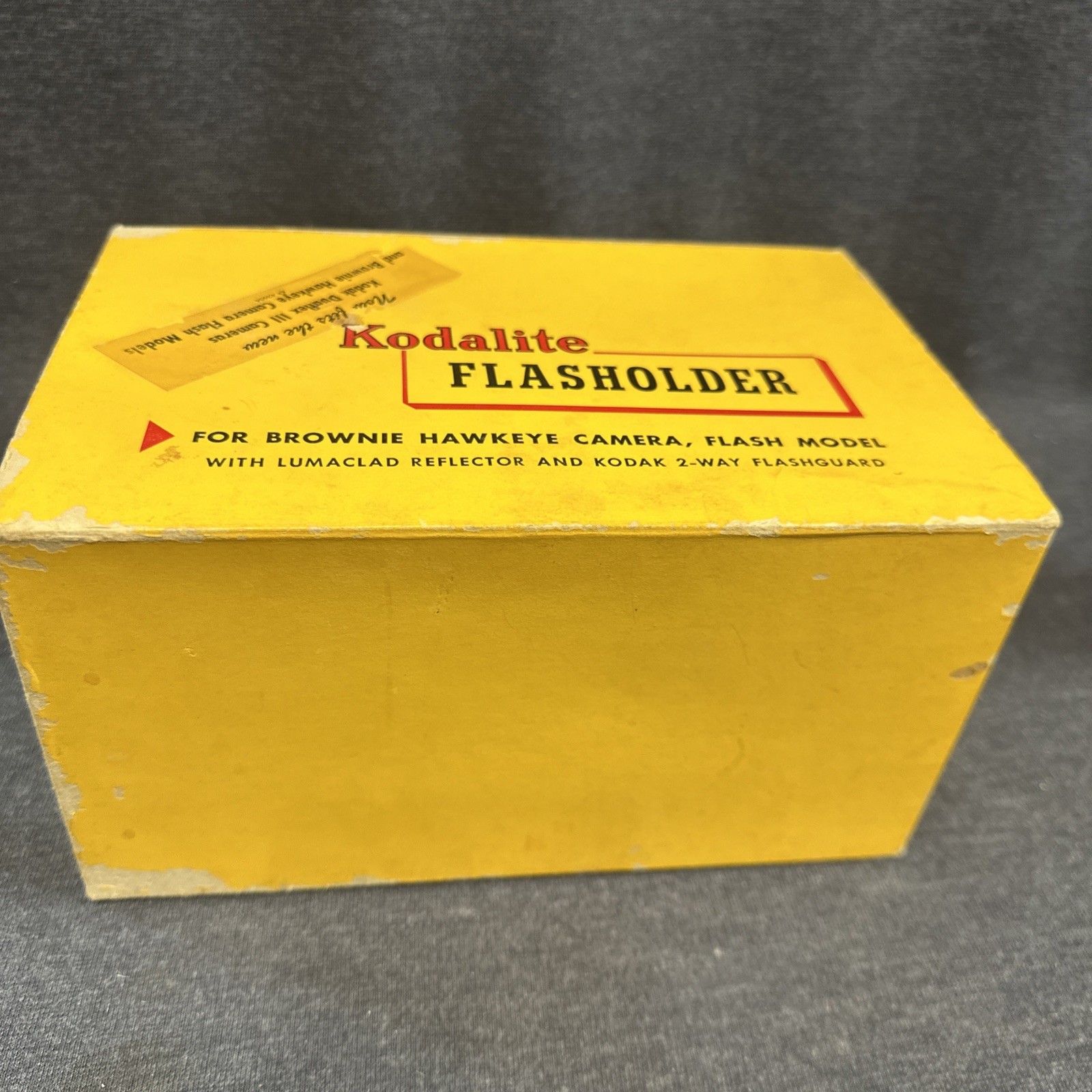 Vintage Kodak 177F Kodalite Flasholder W/lumaclad Reflector & Flashguard D2C