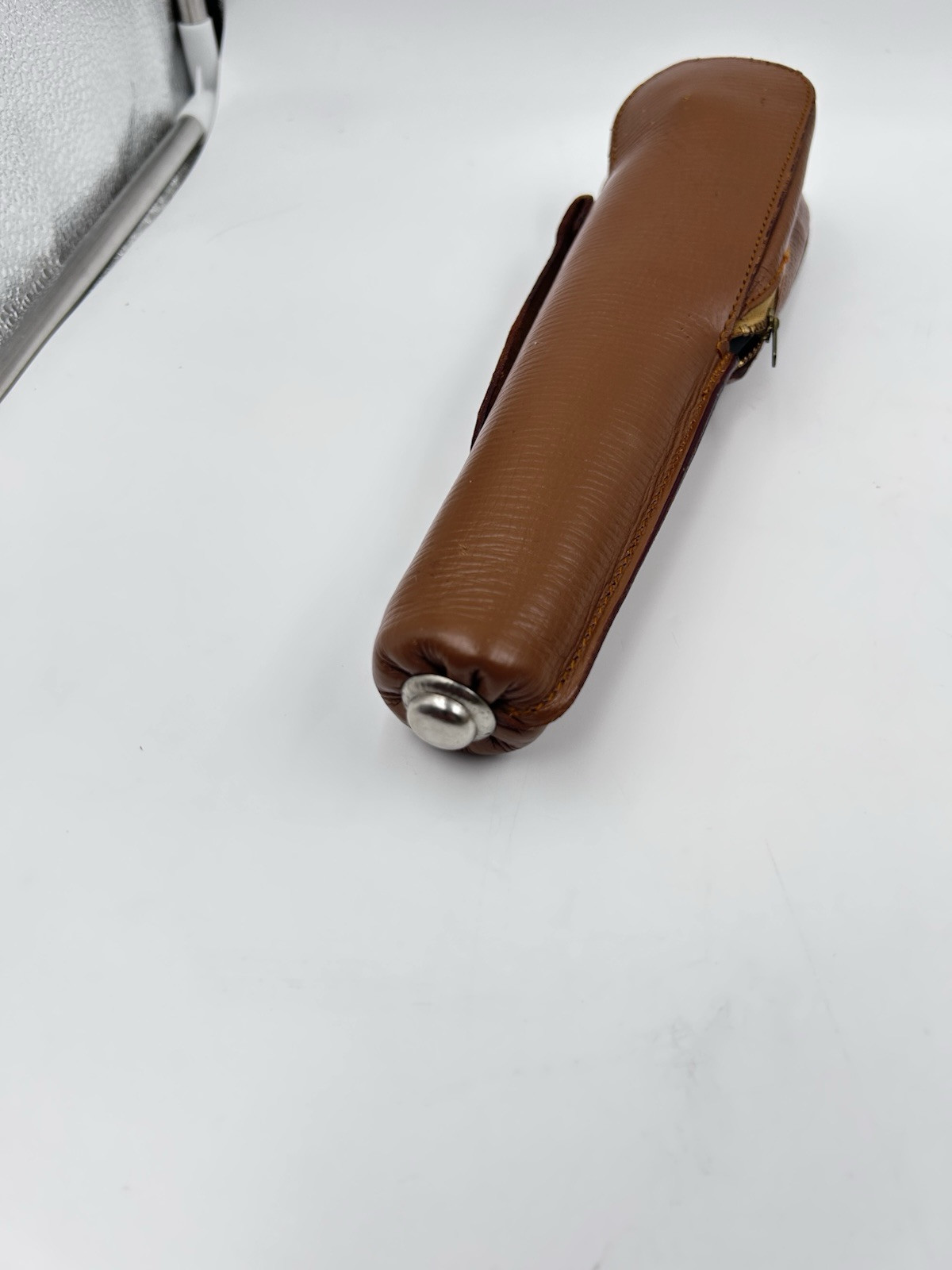 Vintage Brockway Tabletop Tripod, Case & Threaded Shutter Release Trigger Cable