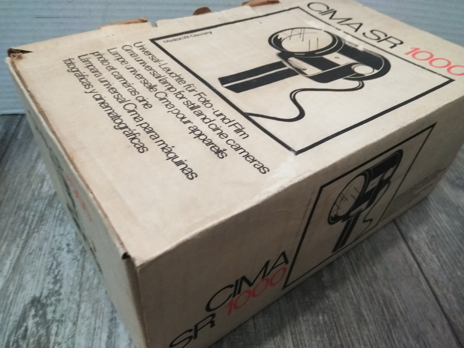 VTG CIMA SR 1000 Universal LAMP FOR CINE CAMERAS, ( NO BULB) W/ Box Germany