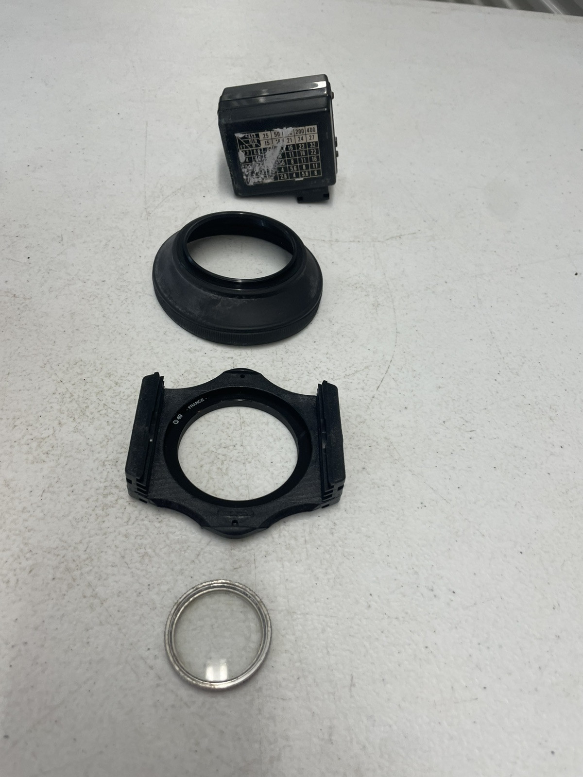 Vintage Camera Lenses And Accessories Lot Minolta JC Penney