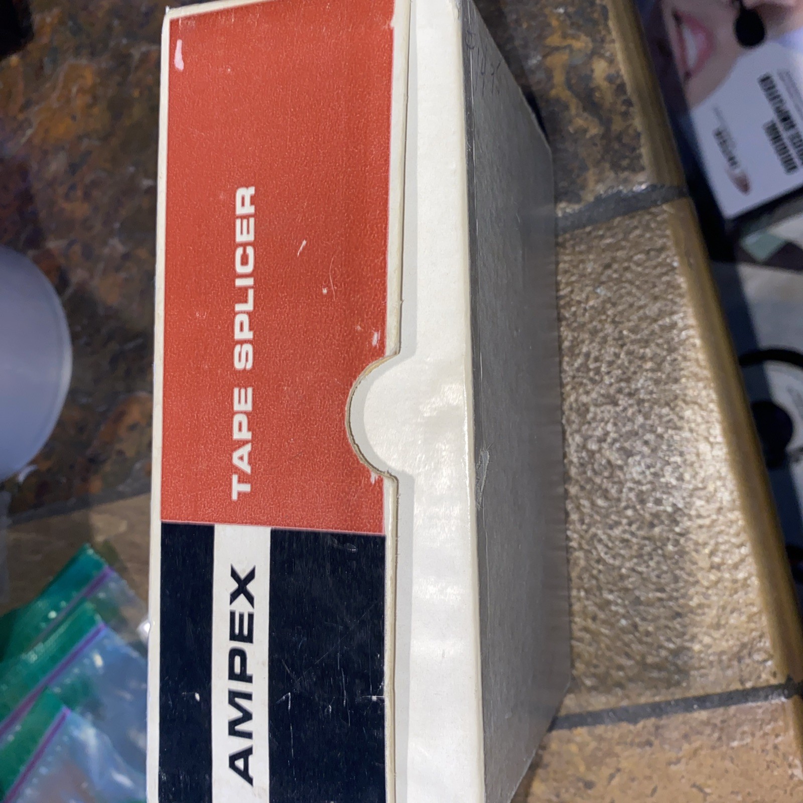 Ampex 805 Tape Splicer for Magnetic Tape & Leader Tape