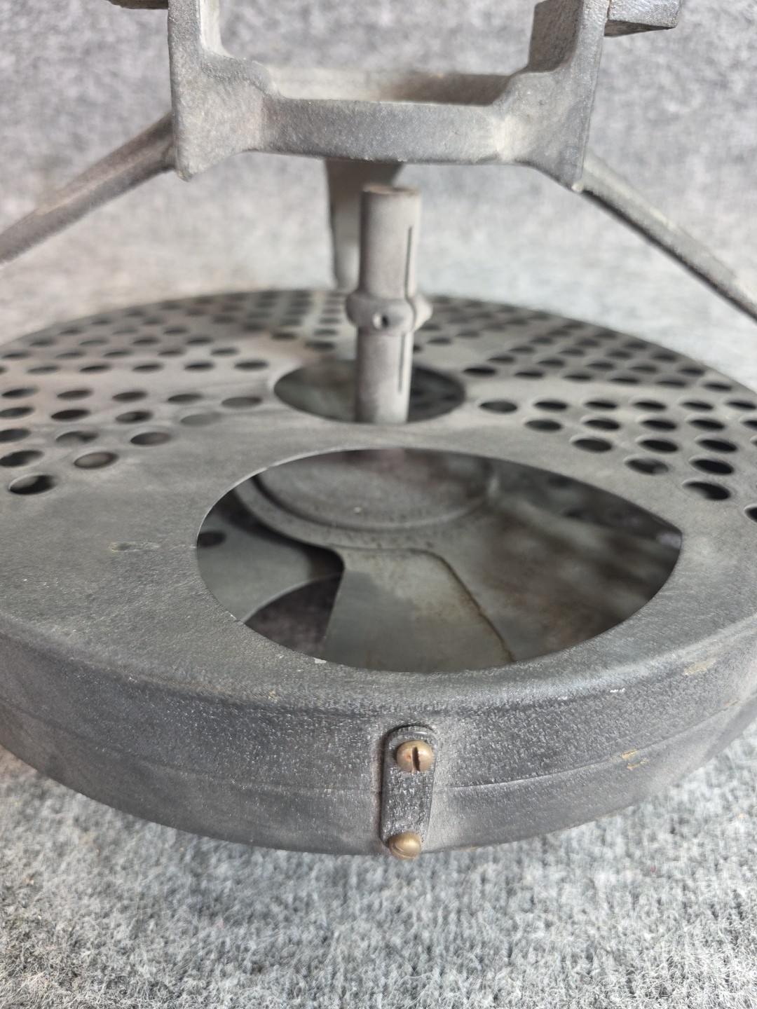 Vtg Simplex Projector Ventilated Flywheel Cooling Disc 1400 D Carbon Arc Vtg #3