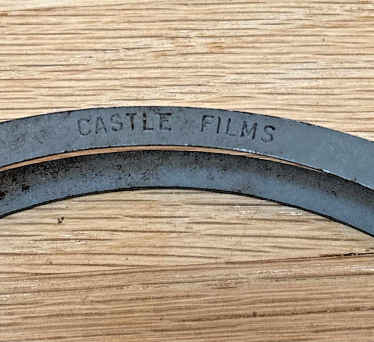 Vintage Castle Films 7″ Metal Film Movie Reel