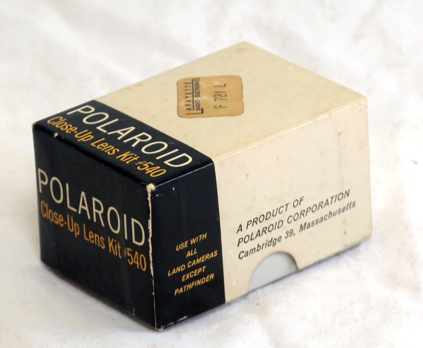 Vintage POLAROID Close-UP Lens Kit #540 for Land Camera w Box Manual