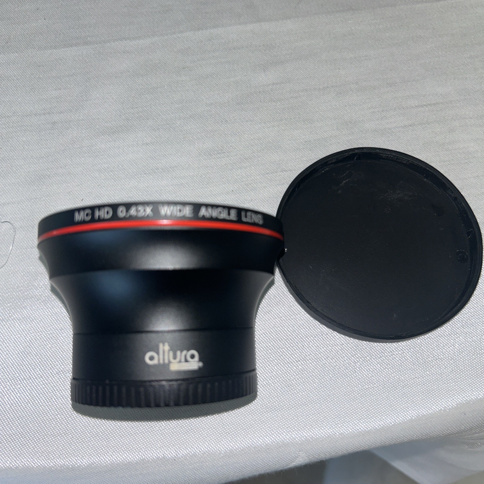 Altura Photo 49mm MC HD 0.43X Wide Angle Super Macro Threaded Lens +Both Caps
