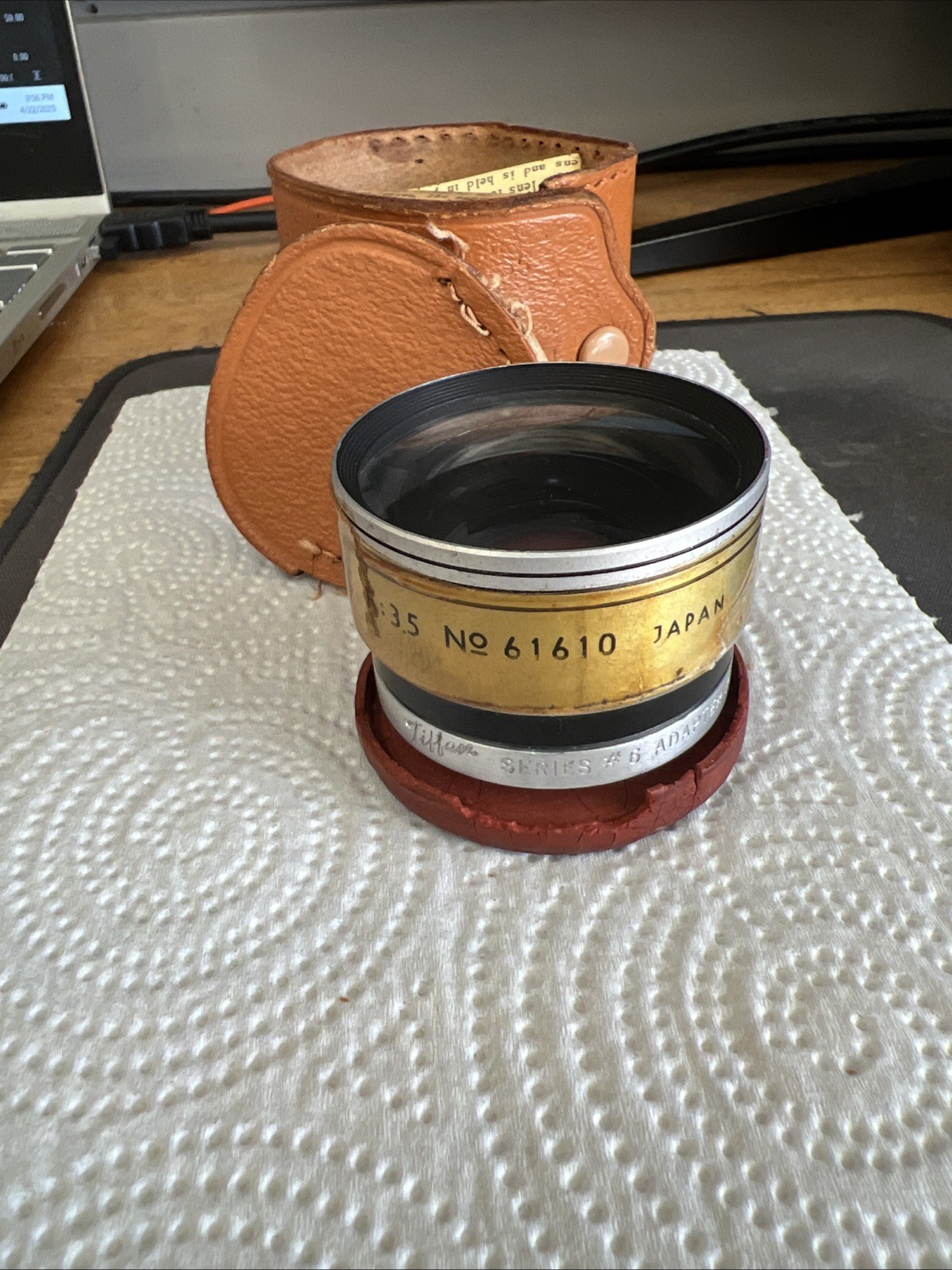 Rare Vintage Kaligar F 3.5 No 61610 Japan Mark Wide Angle Lens