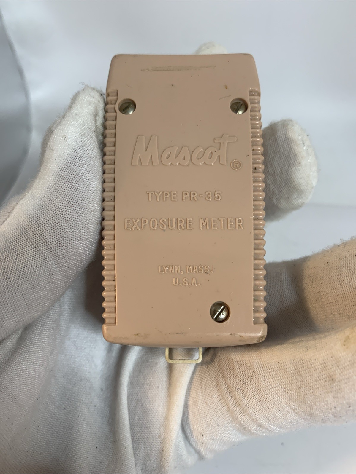 Vintage 1957 General Electric GE Mascot II Exposure Meter Type PR-35 & Case