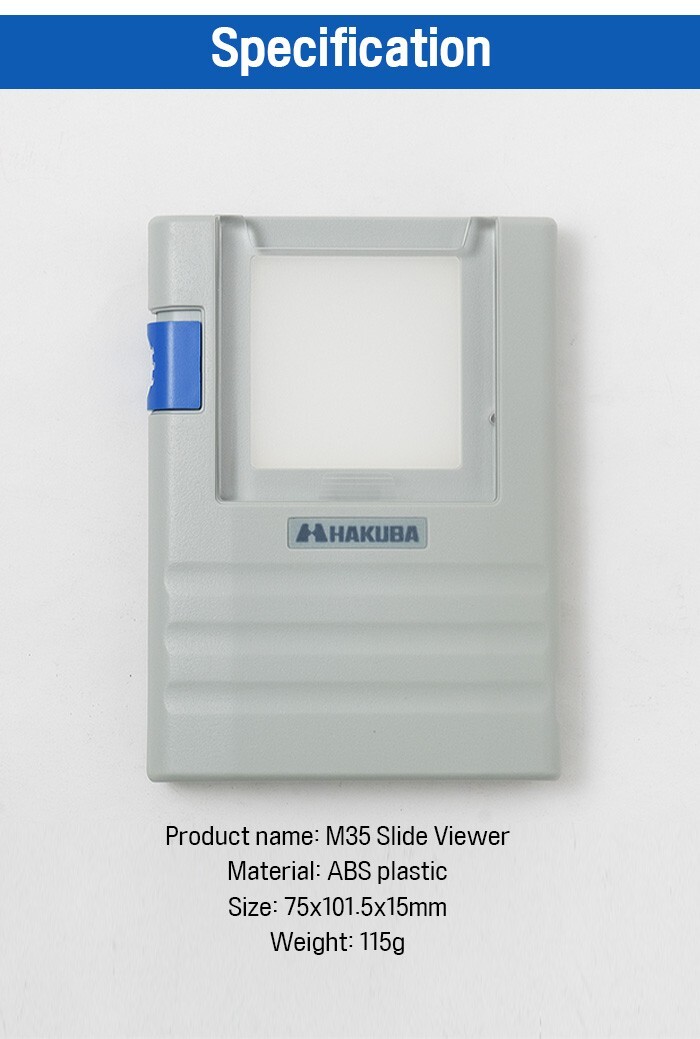Hakuba Handyview M35 Slide Viewer (WITHOUT BATTERY)