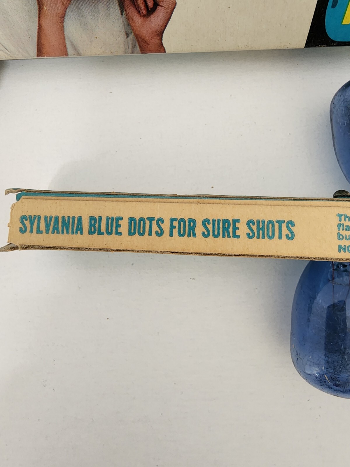 Vintage Sylvania/GE Flashbulbs Blue Dot M3, M3B – 14 Bulbs 3Blue 11 Clear Box